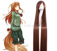 LINLINCD Cosplay peluca de jade estrella holo extra larga recta brillante Cosplay peluca Anime longitud del pelo 150 cm jade estrella