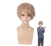 LINLINCD Cosplay wig Anime Kiss ihn nicht mich Männer kurze Perücke Cosplay Kostüm Watashi ga Motete Dosunda Hitzebeständige synthetische Haarperücken kisss ihn nicht mich