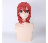 LINLINCD Cosplay wig Anime LoveLive Maki Nishikino peluca cosplay disfraz amor vivo mujeres pelo sintético Halloween fiesta pelucas