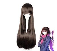 LINLINCD Cosplay wig Anime Noragami Iki Hiyori Peluca larga Cosplay Disfraz Mujeres Resistente al Calor sintético Pelucas de pelo Noragami