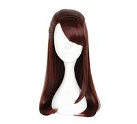 LINLINCD Cosplay wig Anime Pequeña Bruja Academia Kagari Atsuko Peluca Cosplay Disfraz Acako Mujeres Pelo Largo Sintético Halloween Fiesta Pelucas