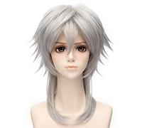 LINLINCD Cosplay wig Anime Touken Ranbu Online Tsurumaru Kuninaga Peluca Cosplay Disfraz Hombres y Mujeres Cabello Halloween Fiesta Pelucas