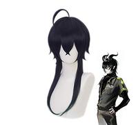 LINLINCD Cosplay wig Anime Twisted Wonderland MALLEUS DRACQMA Peluca Cosplay Disfraz de Pelo Sintético Resistente al Calor Hombres Mujeres Carnaval Fiesta Pelucas