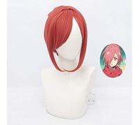 LINLINCD Cosplay wig anime wig tocador Hanako-Kun Mitsuba Cosplay pelucas de pelo sintético rojo fiesta pelucas mujeres