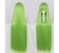 LINLINCD Cosplay wig destino/gran orden Enkidu disfraces fiesta de Halloween juega un papel tocado peluca Enkidu Original Color especial Cosplay peluca+peluca verde