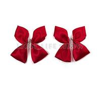 LINLINCD Cosplay wig Ereshkigal Irkalla peluca rubia Cosplay Destino/Gran Orden Lancer Tohsaka Rin Red Loop Headwear Cosplay Accesorios Círculo del Cabello 4 Piezas Arco