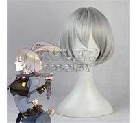 LINLINCD Cosplay wig Female'S Bobo Short Synthetic Hair High Temperature Fiber Cosplay Grey Wigs Peruca Anime Zootopia Judy Rabbit Bunny+ Wig Cap Kuzz0131
