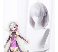 LINLINCD Cosplay wig FGO Kama Nueva Nero peluca destino gran orden destino estancia noche pelo resistente al calor Anime disfraz cosplay pelucas+peluca Cap KUZ235