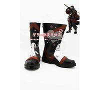 LINLINCD Cosplay wig Final Fantasy Cosplay Auron Cos Zapatos Halloween Carnaval Botas Cosplay 35