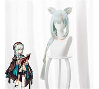 LINLINCD Cosplay wig Game Arknights Nctnha Cosplay peluca sintética resistente al calor pelo Halloween fiesta mujeres disfraz juego pelucas talla única 492E