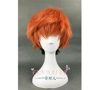 LINLINCD Cosplay wig Halloween RPG Zootopia Mujeres Miss Rabbit Judy Cosplsy Peluca Silver Trenzas Cabello Hombre Fox Nick Cosplay Peluca Naranja Pelo Corto Talla Única Naranja Naranja Talla única