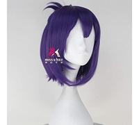 LINLINCD Cosplay wig Japan Anime Seraph of the End Hombre Lacus World Cosplay Peluca Lacus World RPG Purple Hair Disfraces One Size Lila Lila