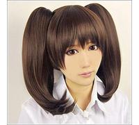 LINLINCD Cosplay wig Los siete pecados capitales Nanatsu no Taizai Diane pelucas e Colas de caballo Cabello sintético resistente al calor Cosplay Peluca+Gorro de peluca