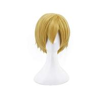 LINLINCD Cosplay wig Mein Held Academia Monoma Neito Peluca Corta Cosplay Disfraz Boku No Héroe Academia Pelo Sintético Resistente al Calor Hombres Cosplay Pelucas