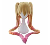 LINLINCD Cosplay wig Miss Kobayashis Dragon Maid Cosplay peluca Tohru disfraz juego mujer adulto pelucas Halloween anime juego pelo + red para el pelo como foto