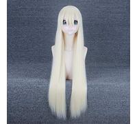 LINLINCD Cosplay wig NieR: Autómatas A2 Plata/Oro Claro Larga Peluca Larga Cosplay Disfraz YoRHa Tipo A No. 2 Mujeres Pelo Sintético Halloween Fiesta Pelucas 1