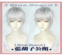 LINLINCD Cosplay wig Nuevo juego Arknights Cosplay puño Mephisto Pheles peluca sintética azul verde peluca sintética disfraz fiesta Halloween juego pelucas pelo Mephisto Pheles