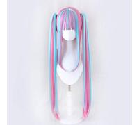 LINLINCD Cosplay wig Pareo Nyubara Reona Peluca Larga Colas de Caballo Cosplay Disfraz BanG Sueño! Aumente un PAREO SUILEN RAS Pelo Mujeres Fiesta Rol Pelucas 1