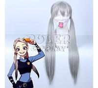 LINLINCD Cosplay wig Rose Network Zootopia Cosplay peluca Judy Hopps disfraz juego mujer adulto pelucas Halloween anime juego pelo Kuzz6659