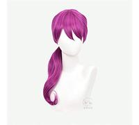 LINLINCD Cosplay wig Spielcharakter LOL K/DA Evelynn Cosplay Perücken Rose Red KDA Hitzebeständiges Kunsthaar Perucas Cosplay Perücke League of Legends