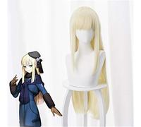 LINLINCD -Destino Gran Orden Fgo Archisorte puro Señor El-Melloi Ii-Sei No Jikenbo Cosplay Pelucas Recto Rubio Anime Peluca Ku-Z235