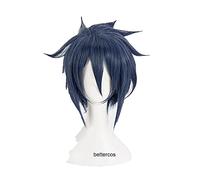 LINLINCD -Final Fantasy Noctis Lucis Caelum Cosplay Pelucas FF15 XV. Peluca sintética resistente al calor+casquillo de peluca