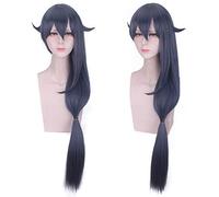 LINLINCD - Honkai Impact 3 Cosplay Wig Bronya Zaychik Kiana Kaslana Fuka Yae Sakura Theresa Apocalypse Braiding Ponytails Long Fake Hair Mix Silver Pink Dark Blue