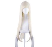 LINLINCD -Kakegurui Peluca de Cosplay resistente al calor Ririka Momobami Runa Yomozuki Mary Saotome YUMEKO JABAMI Cosplay Pelucas+Tapa de la peluca Beige (Color: Beige Tamaño: Talla única)
