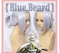 LINLINCD -La heroica leyenda de Arslan Arslan Cosplay pelucas color lavanda con cola de caballo pelo sintético Anime Disfraz Peluca