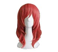 LINLINCD -Liebesleben!Love Live Maki Nishikino corto rojo resistente al calor Cosplay disfraz peluca+título+gorra