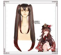 LINLINCD -Peluca Anime Cosplay Haragami Nuez cos Anime Peluca Xiangling