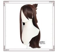 LINLINCD - Peluca Anime Cosplay Original God Beidou cos Anime Peluca Noelle