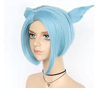 LINLINCD - Peluca Anime Cosplay Super Bulletproof 2 Shingetsu Nagisa Anime Peluca