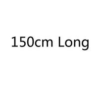 LINLINCD Peluca Cosplay 200 cm / 79 "150 cm / 59" 120 cm / 47" 100 cm / 39" 80 cm / 32" Negro Peluca larga recta Cabello sintético resistente al calor Cosplay Pelucas + Gorro de peluca 150 cm