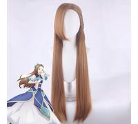 LINLINCD Peluca Cosplay Mi próxima vida como villano: ¡Todos los caminos conducen a la caída! Catarina Claes/Katarina Claes 80 cm largo Cosplay peluca PL-768