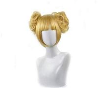 LINLINCD - Peluca de anime, cosplay de anime, cosplay COS, peluca My Hero Academia, Himiko Toga, Keebon