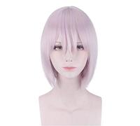 LINLINCD Peluca de cosplay Anime SSSS.GRIDMAN Shinjo Akane peluca corta Cosplay disfraz resistente al calor pelo sintético mujeres Cosplay pelucas