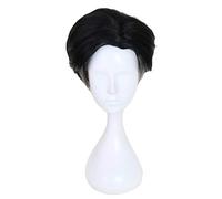 LINLINCD Peluca de Cosplay Anime YURI en ICE Otabek ALTIN Peluca corta Cosplay Disfraz Hombres Mujeres Pelo Sintético Resistente al Calor Halloween Fiesta Pelucas