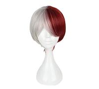 LINLINCD Peluca de cosplay Boku sin héroe de la Academia, disfraz de mi héroe, Academia, Ochaco, URARAKA, TODOROKI, SHOTO Bakugou Katsuki, Midoriya Izuku Cabello 2