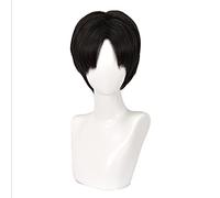 LINLINCD Peluca de cosplay de anime, 30 cm, anime, matanza, acecho, Yoon Bum, YooNbum, peluca de Cosplay, pelo negro, cabello de Halloween 1: 1 pelucas