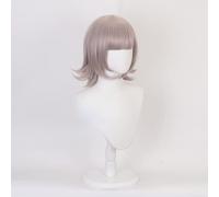 LINLINCD - Peluca de cosplay de anime Chiaki Nanami Cosplay peluca con pinza para el pelo gorro de peluca para anime, juego de rol, accesorios de Halloween