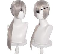 LINLINCD - Peluca de cosplay de anime para hombre de motosierra, peluca de anime recta para cosplay de anime