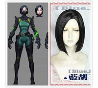 LINLINCD Peluca de cosplay de Valorant Viper Cosplay, Halloween, juego de rol, disfraz de fiesta, pelo