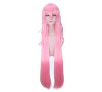 LINLINCD Peluca de Cosplay Honkai Impact 3 3 Yae Sakura Rosa Larga Recta Peluca Cosplay Disfraz Mujer Resistente al Calor Pelo Sintético Halloween Fiesta Wigs
