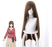 LINLINCD Peluca de Cosplay nacional Na Kanojo Hina Rui Tachibana Cosplay pelucas de novia nacional Rui Hina Tachibana Halloween Carnaval Disfraz Peluca KUZ482b