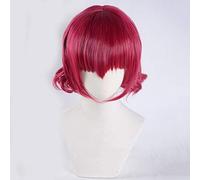 LINLINCD Peluca de cosplay para adultos, Akatsuki, no Yona, Cosplay de Yona, peluca rizada estilo Halloween, Cosplay