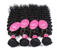 LINLINCD -wig_8a Xu Chang Curtain Curtain Wave Brazil Small Curature Africa hot hair Curtain wig Human Hair Wigs for Black Women Human Hair Stra 40 cm