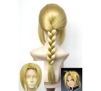 LINLINCD -Wig Anime Cosplay Anime Wig Cosplay Game Character COS Brown Gold Big Scorpion High Temperature Wire Socket