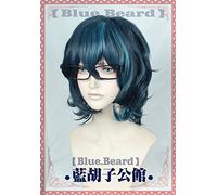 LINLINCD -Wig Anime Cosplay () Blue Leaf Idol Dream Festival Switch Picking COS-Pseudo