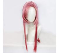 LINLINCD -Wig Anime Cosplay Infinity-Skateboard SK8 el Infinity SK∞ Flor de cerezo Sakurayashiki Kaoru cos Peluca Rosa Humo Pelo Liso